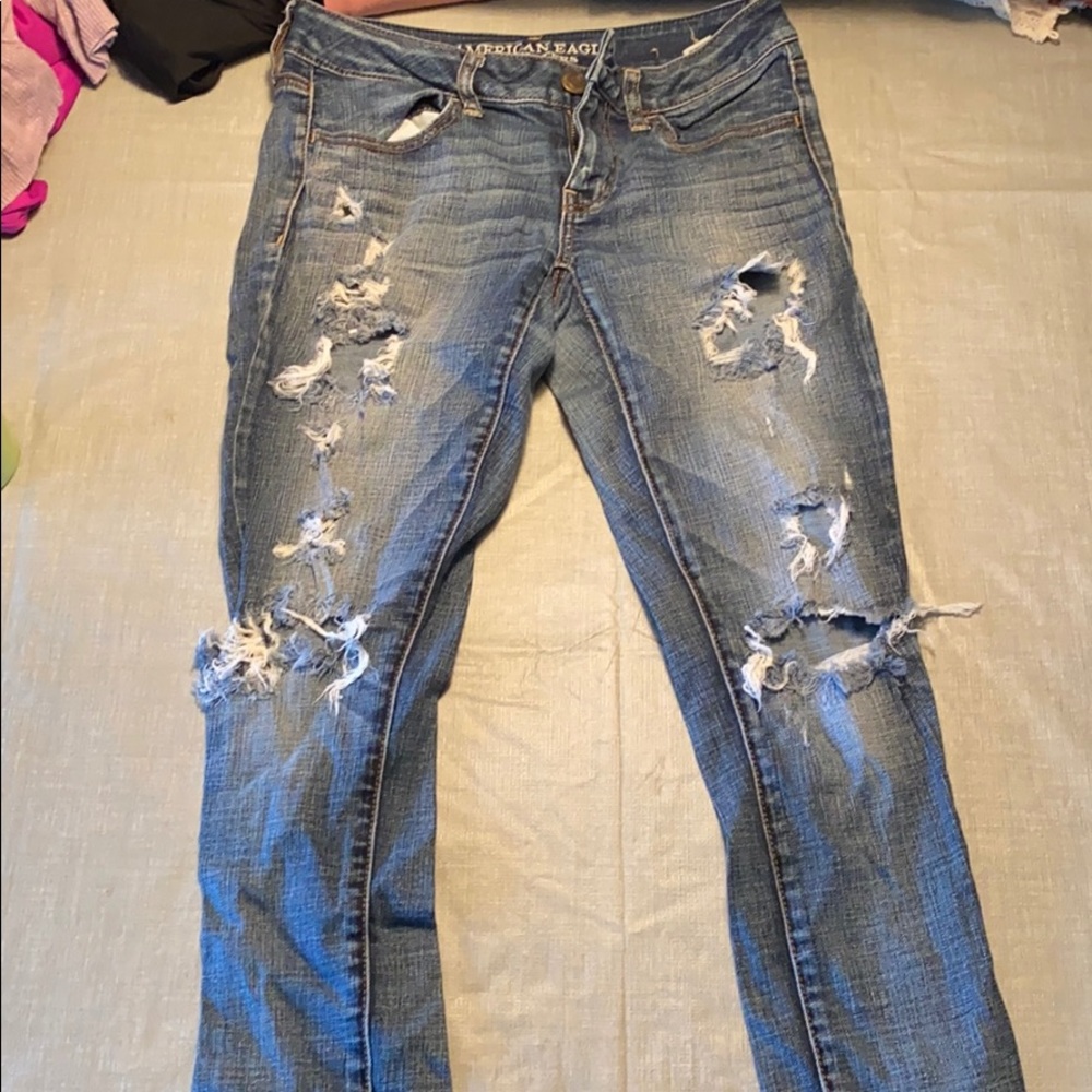 Ripped jeans